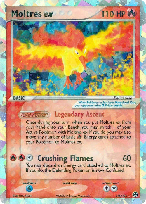 Moltres ex — EX FireRed & LeafGreen