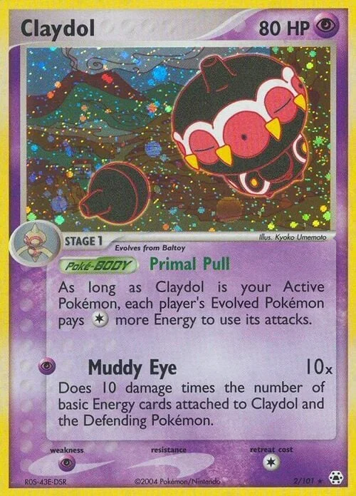 Claydol — EX Hidden Legends