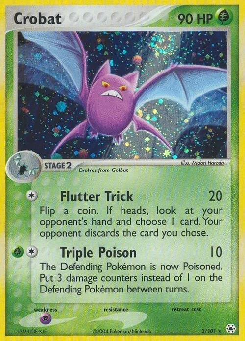 Crobat — EX Hidden Legends