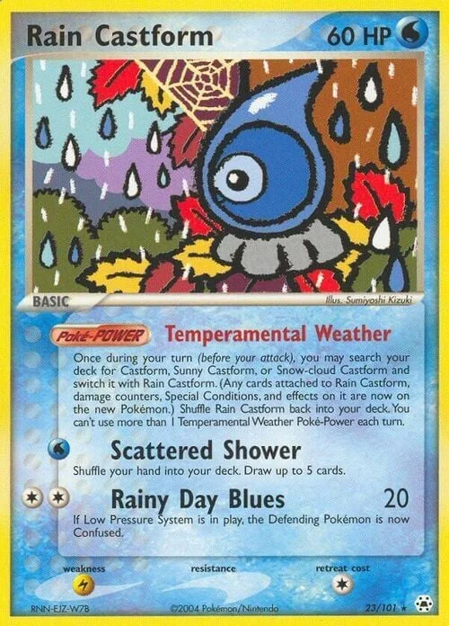 Rain Castform — EX Hidden Legends