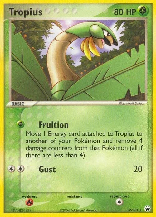 Tropius — EX Hidden Legends