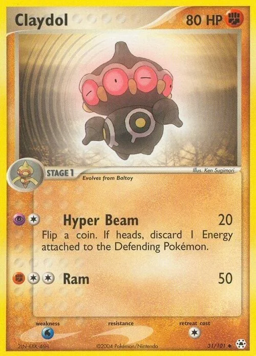 Claydol — EX Hidden Legends