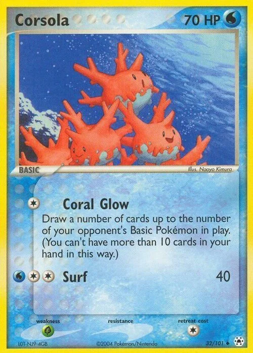 Corsola — EX Hidden Legends