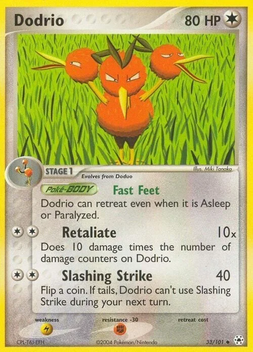Dodrio — EX Hidden Legends
