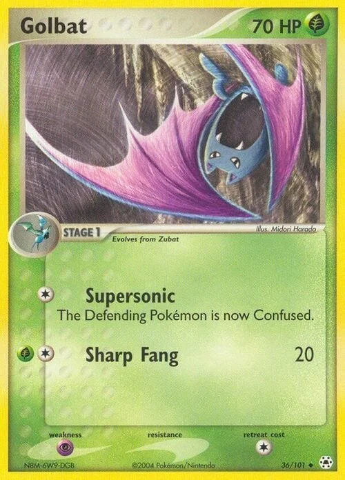 Golbat — EX Hidden Legends