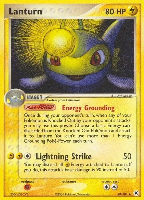 Lanturn — EX Hidden Legends