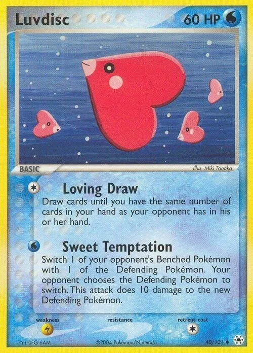 Luvdisc — EX Hidden Legends