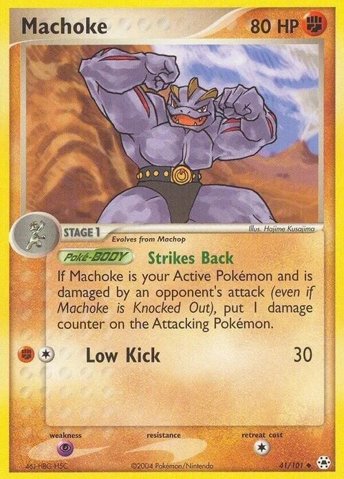 Machoke — EX Hidden Legends