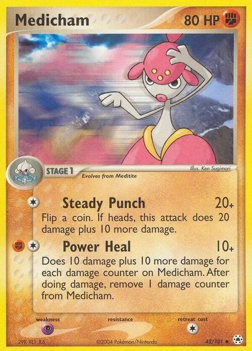Medicham — EX Hidden Legends