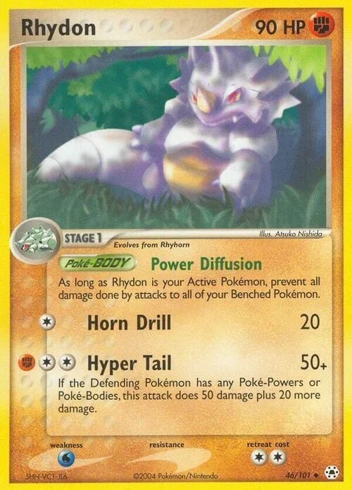 Rhydon — EX Hidden Legends