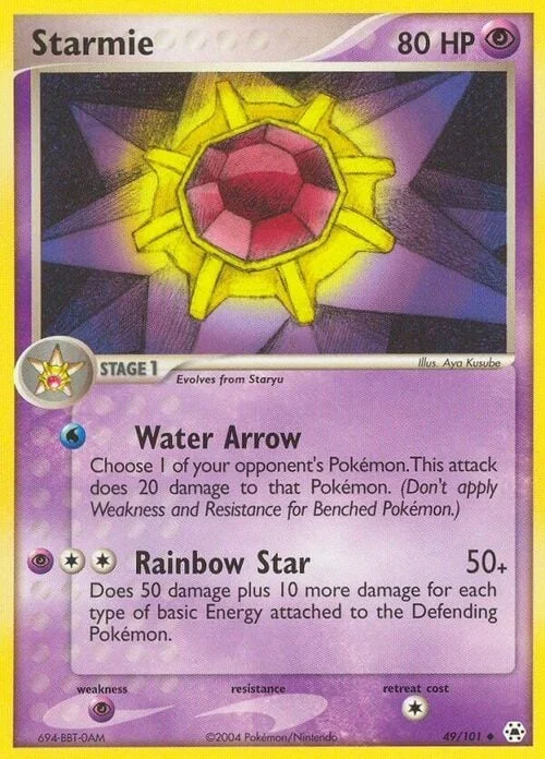 Starmie — EX Hidden Legends