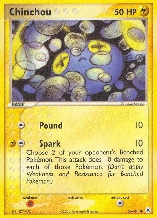 Chinchou — EX Hidden Legends