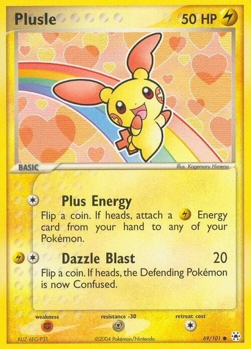 Plusle — EX Hidden Legends