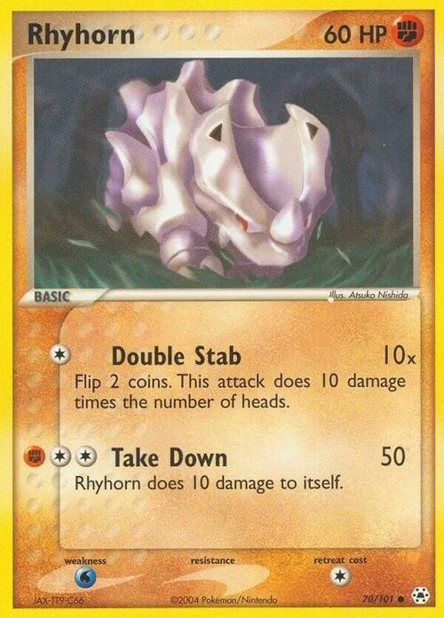 Rhyhorn — EX Hidden Legends