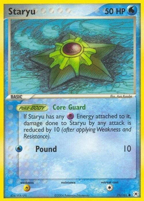 Staryu — EX Hidden Legends