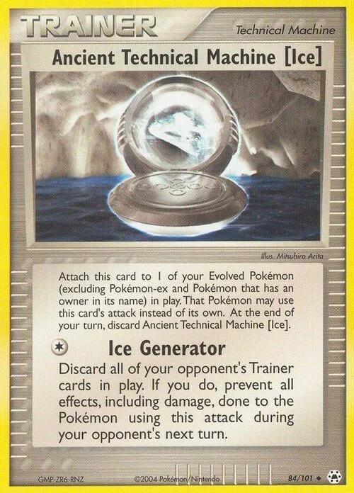 Ancient Technical Machine (Ice) — EX Hidden Legends