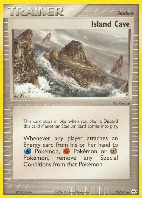 Island Cave — EX Hidden Legends