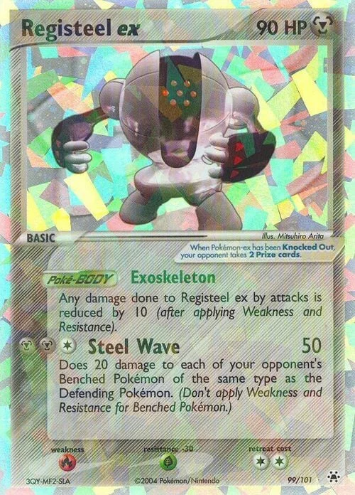 Registeel ex — EX Hidden Legends