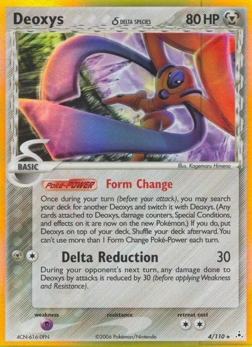 Deoxys δ Delta Species — EX Holon Phantoms