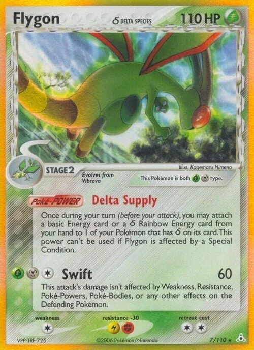 Flygon δ Delta Species — EX Holon Phantoms