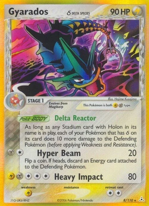 Gyarados δ Delta Species — EX Holon Phantoms