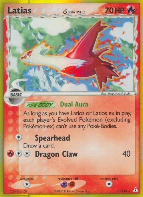 Latias δ Delta Species — EX Holon Phantoms
