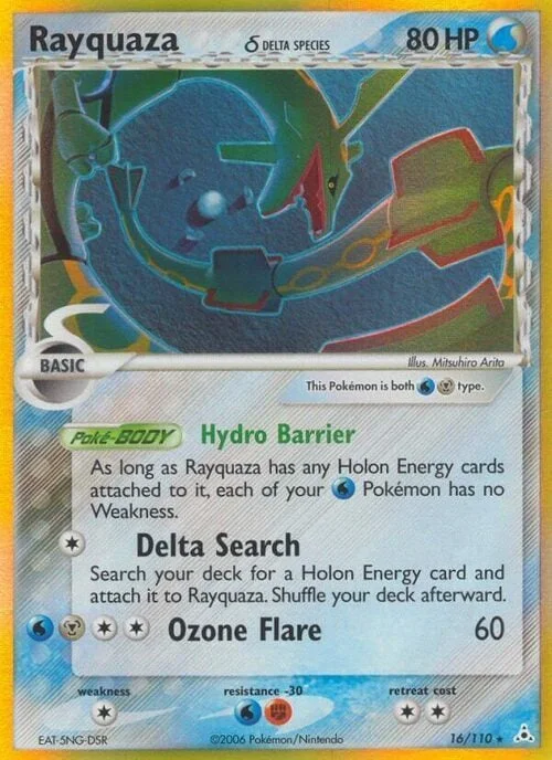 Rayquaza δ Delta Species — EX Holon Phantoms