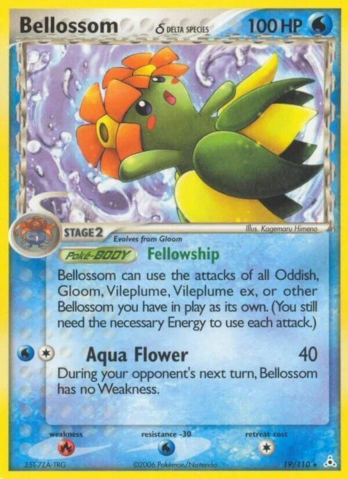 Bellossom δ Delta Species — EX Holon Phantoms