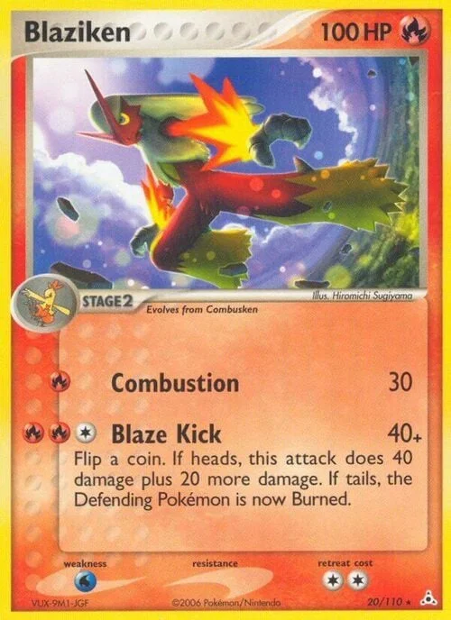 Blaziken — EX Holon Phantoms