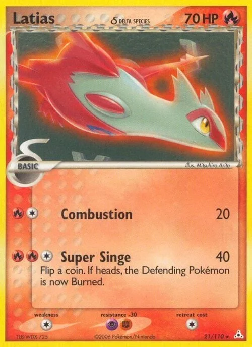 Latias δ Delta Species — EX Holon Phantoms