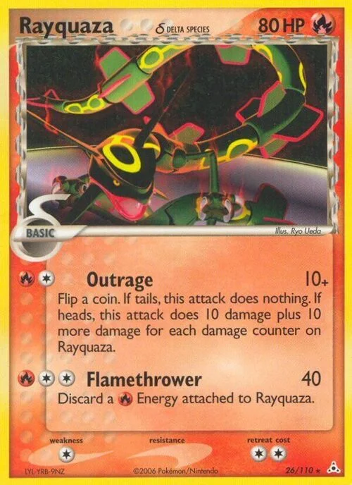 Rayquaza δ Delta Species — EX Holon Phantoms
