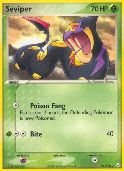 Seviper — EX Holon Phantoms