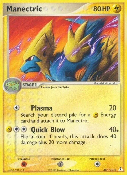 Manectric — EX Holon Phantoms