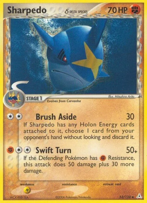 Sharpedo δ Delta Species — EX Holon Phantoms