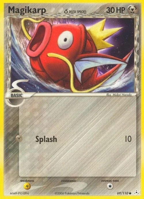 Magikarp δ Delta Species — EX Holon Phantoms