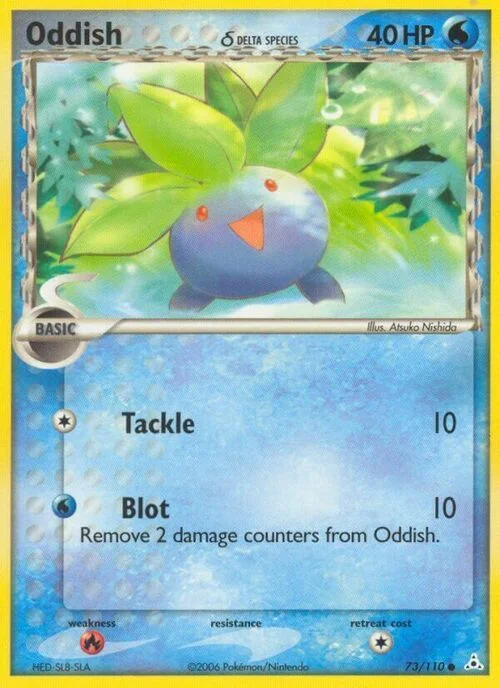 Oddish δ Delta Species — EX Holon Phantoms