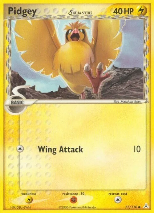 Pidgey δ Delta Species — EX Holon Phantoms