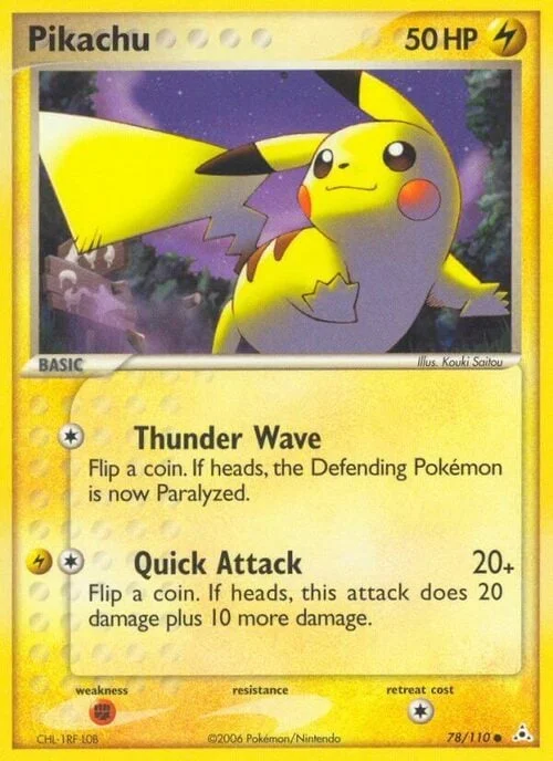 Pikachu — EX Holon Phantoms
