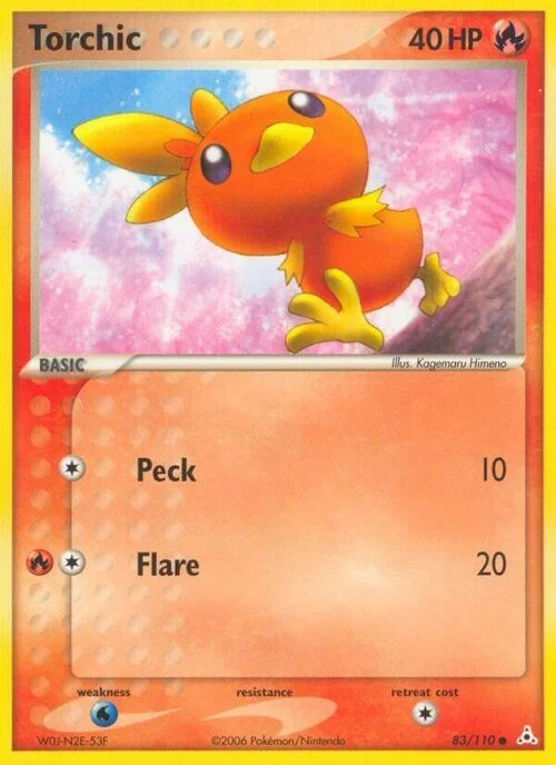 Torchic — EX Holon Phantoms