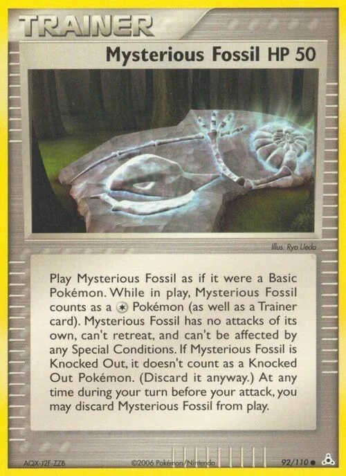 Mysterious Fossil — EX Holon Phantoms