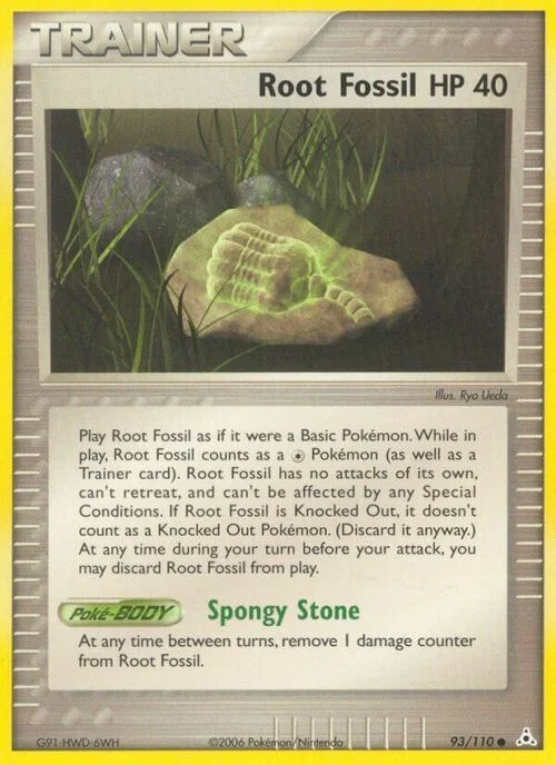 Root Fossil — EX Holon Phantoms
