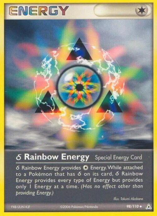 δ Rainbow Energy — EX Holon Phantoms