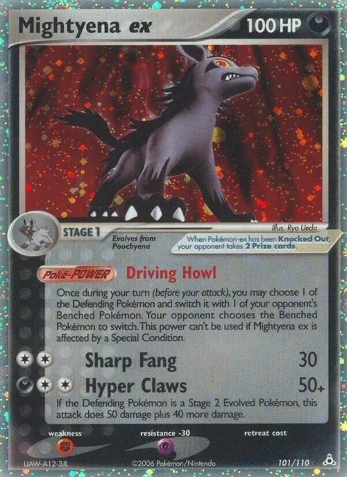 Mightyena ex — EX Holon Phantoms