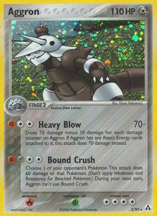 Aggron — EX Legend Maker