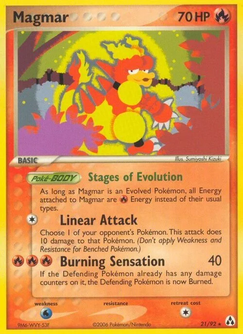 Magmar — EX Legend Maker