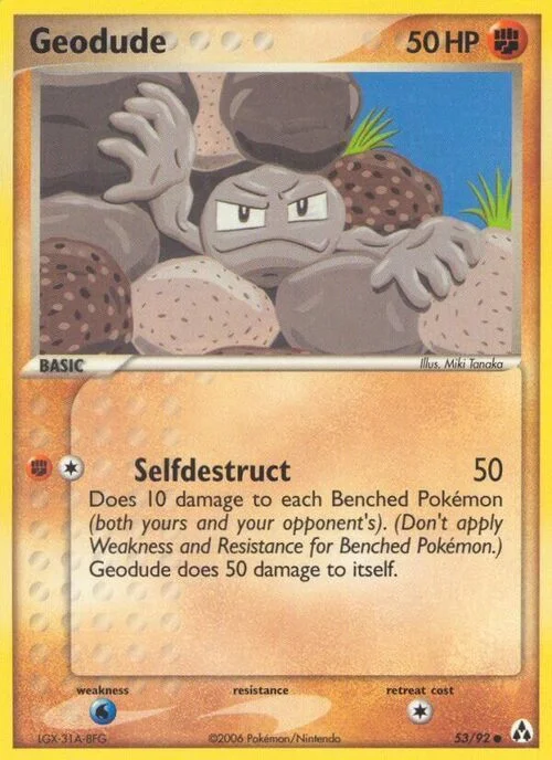 Geodude — EX Legend Maker