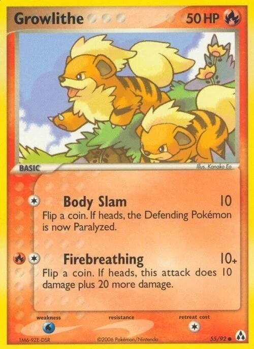 Growlithe — EX Legend Maker
