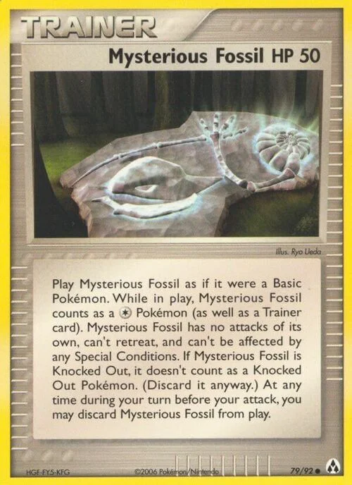 Mysterious Fossil — EX Legend Maker