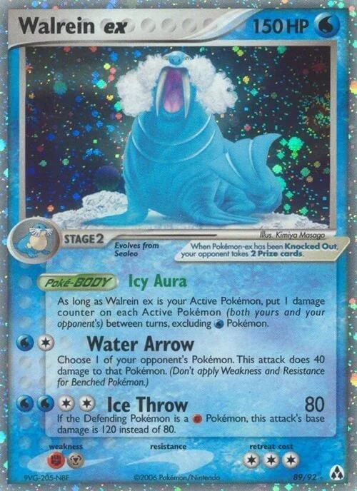 Walrein ex — EX Legend Maker