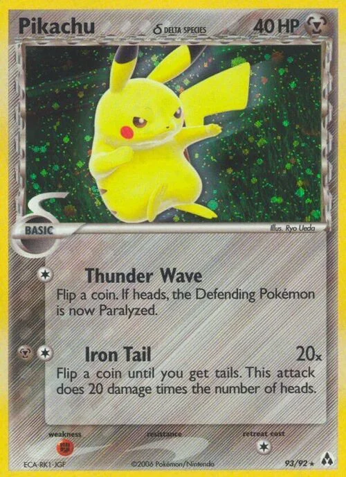 Pikachu δ Delta Species — EX Legend Maker